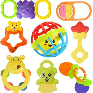 Baby Sensory Rattle Toy Set