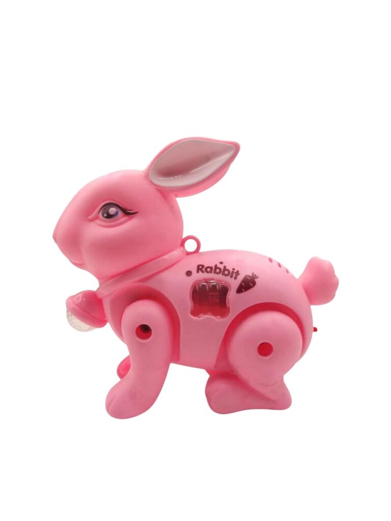 Moving Rabbit Toy - Pink