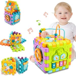 Multi-Activity Busy Cube Toy