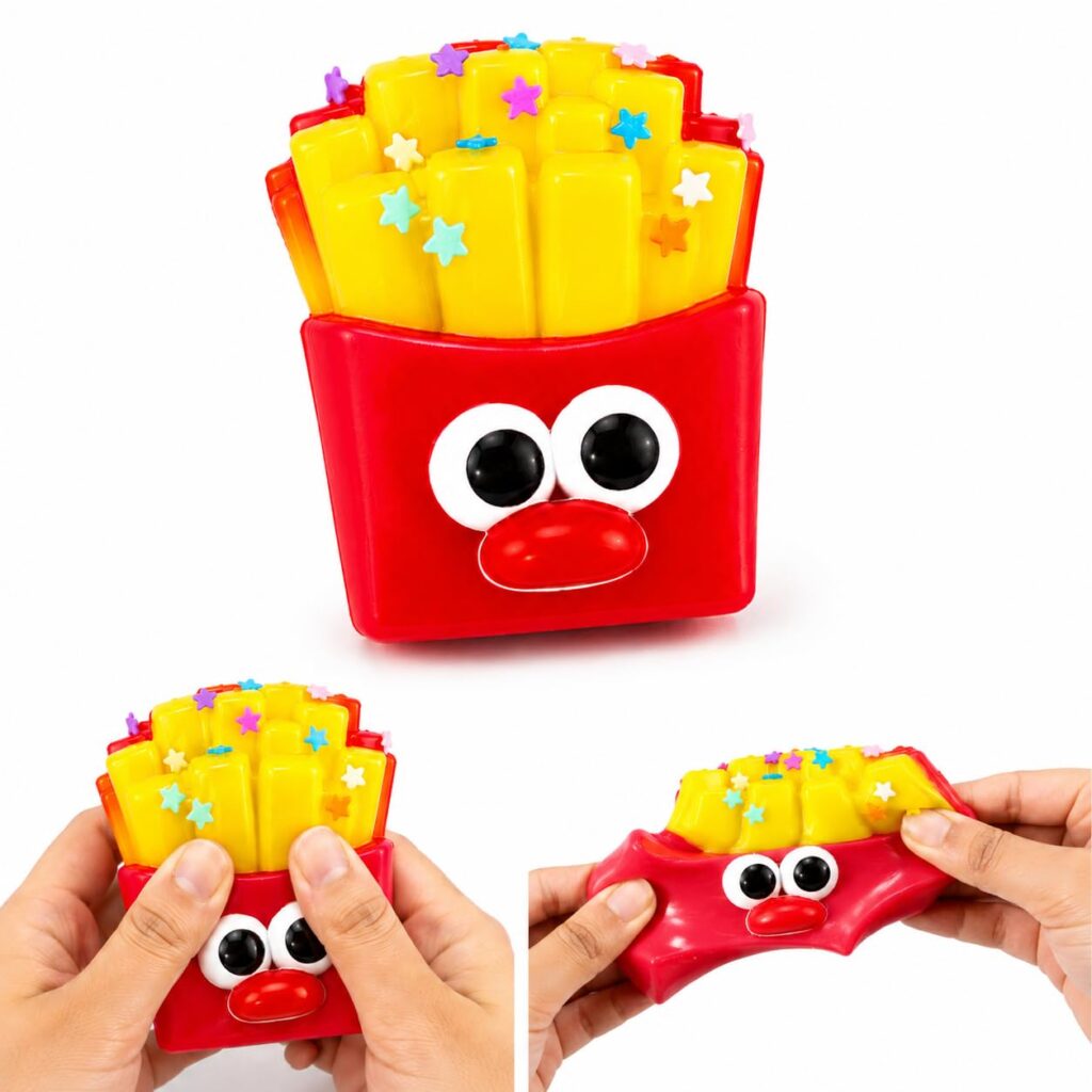 Double-Sided Sensory Toy - Potato Fries