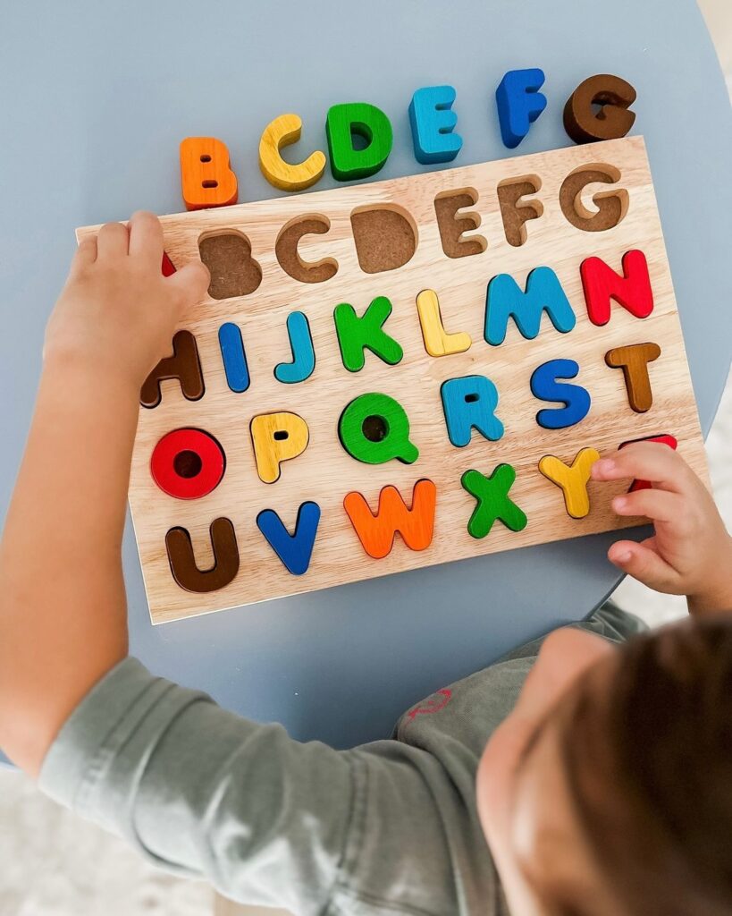 Stick & Learn Letters Montessori Play