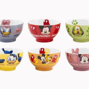 Mickey & Friends Cartoon Bowl Set - Set of 4