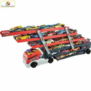 Mega Hauler & Racing Launcher Truck - Red