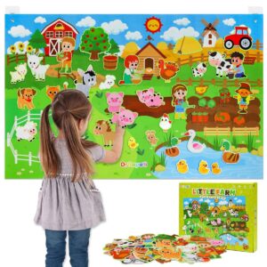 Montessori Felt Story Board Set - Farm