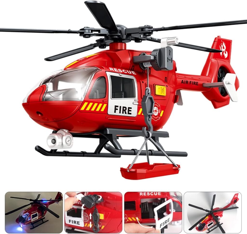 Helicopter Toy with Lights and Sounds