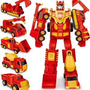 5-in-1 Robot Toy Set - Dinosaur Robot