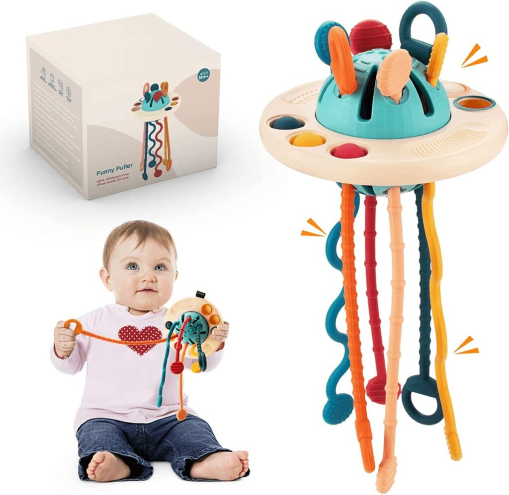 The Montessori UFO Silicone Toy - UFO