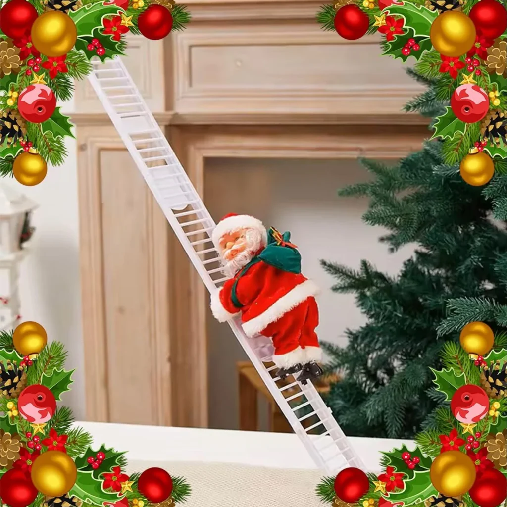 Climbing Santa Electric Toy