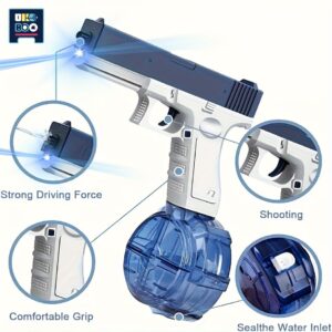 Electric Water Gun Toy - Blue