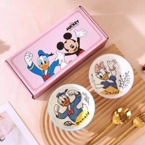 Mickey & Friends Cartoon Bowl Set - Set of 2