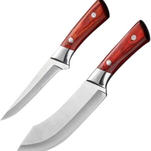Comfort-Grip Ergonomic Stainless Steel Slicer Knife (Set of 2)