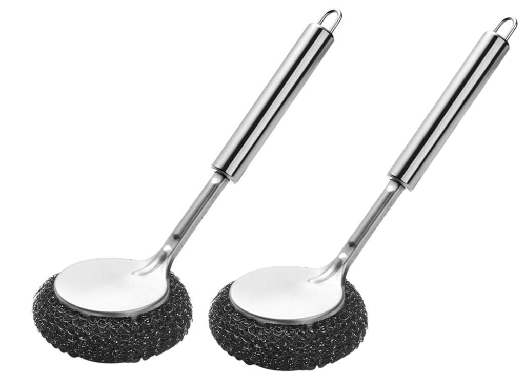 Iron Cleaner Heavy-Duty Scrubber for Tawa  Burner & Barbecue