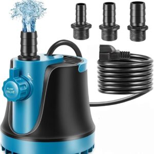Adjustable Water Flow Submersible Fountain Pump