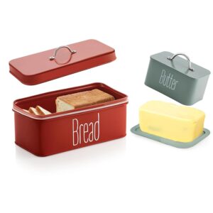 Fridge-Safe Bread Storage Container (Set of 2)