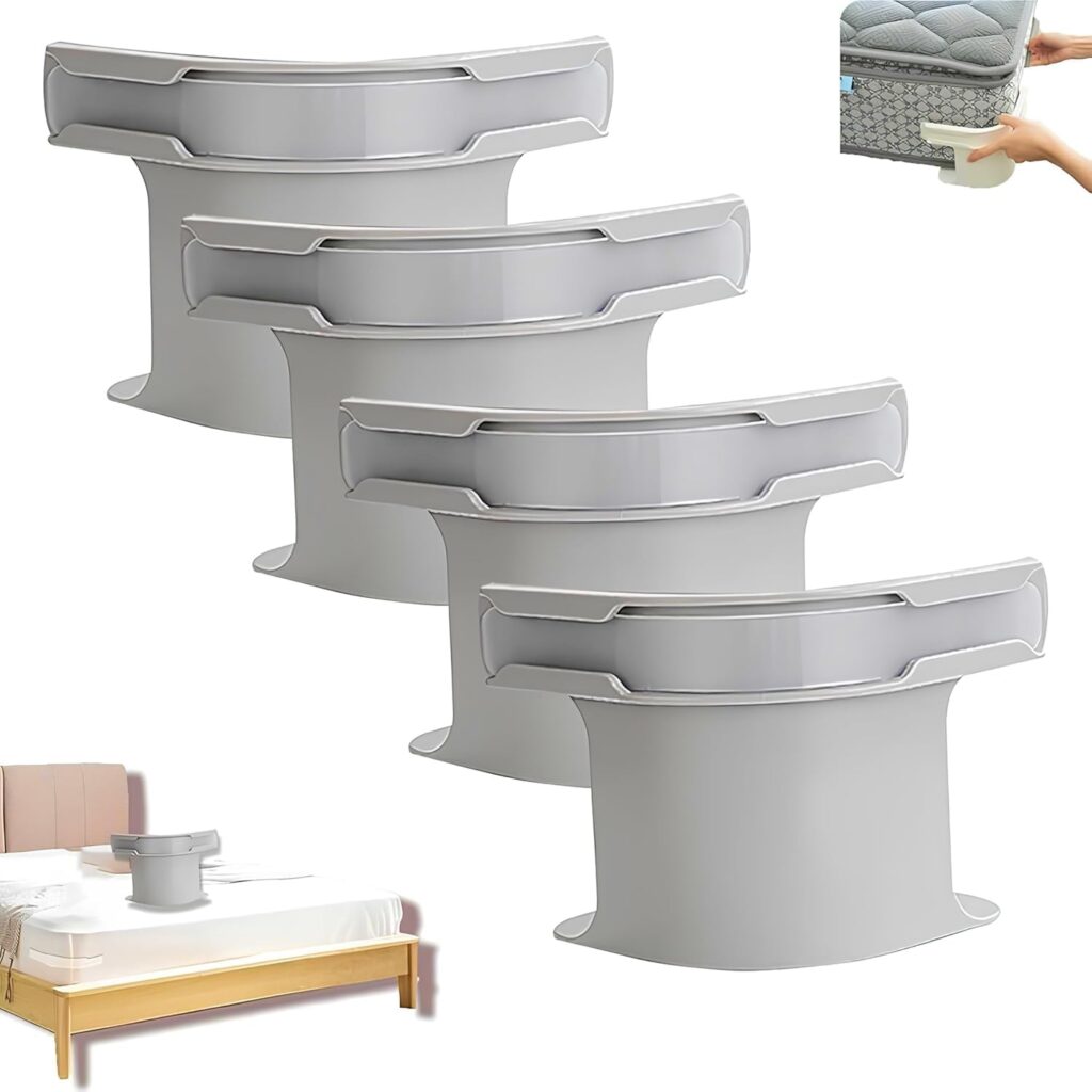 Bed Sheet Fixing Clips with Lock Strips - Set of 4