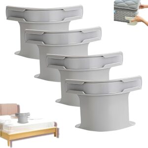 Bed Sheet Fixing Clips with Lock Strips - Set of 4