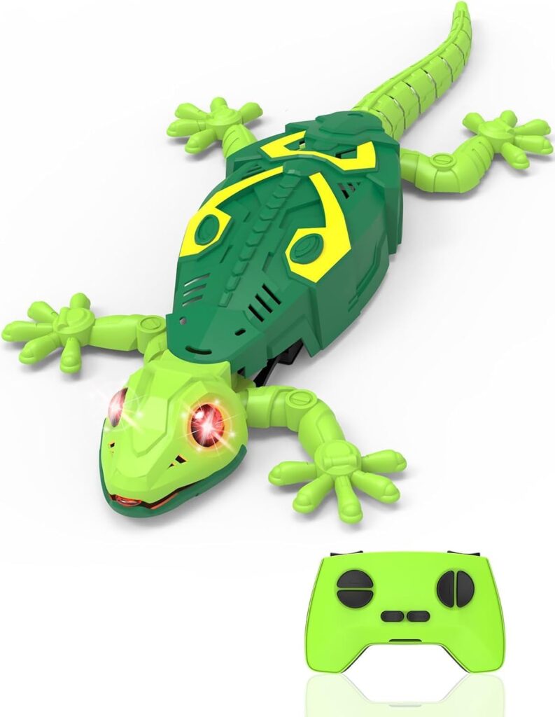 Wall Climbing Lizard RC Toy - Green
