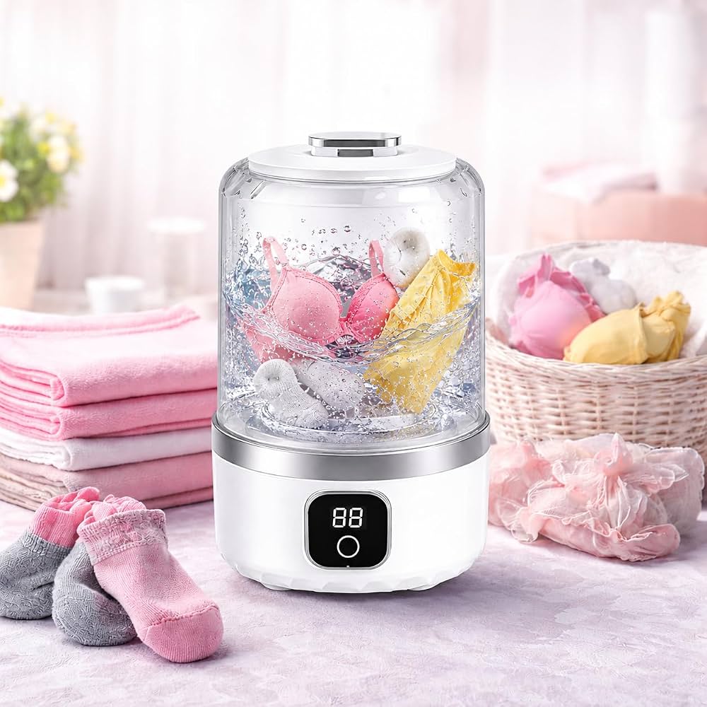 Portable mini washing machine