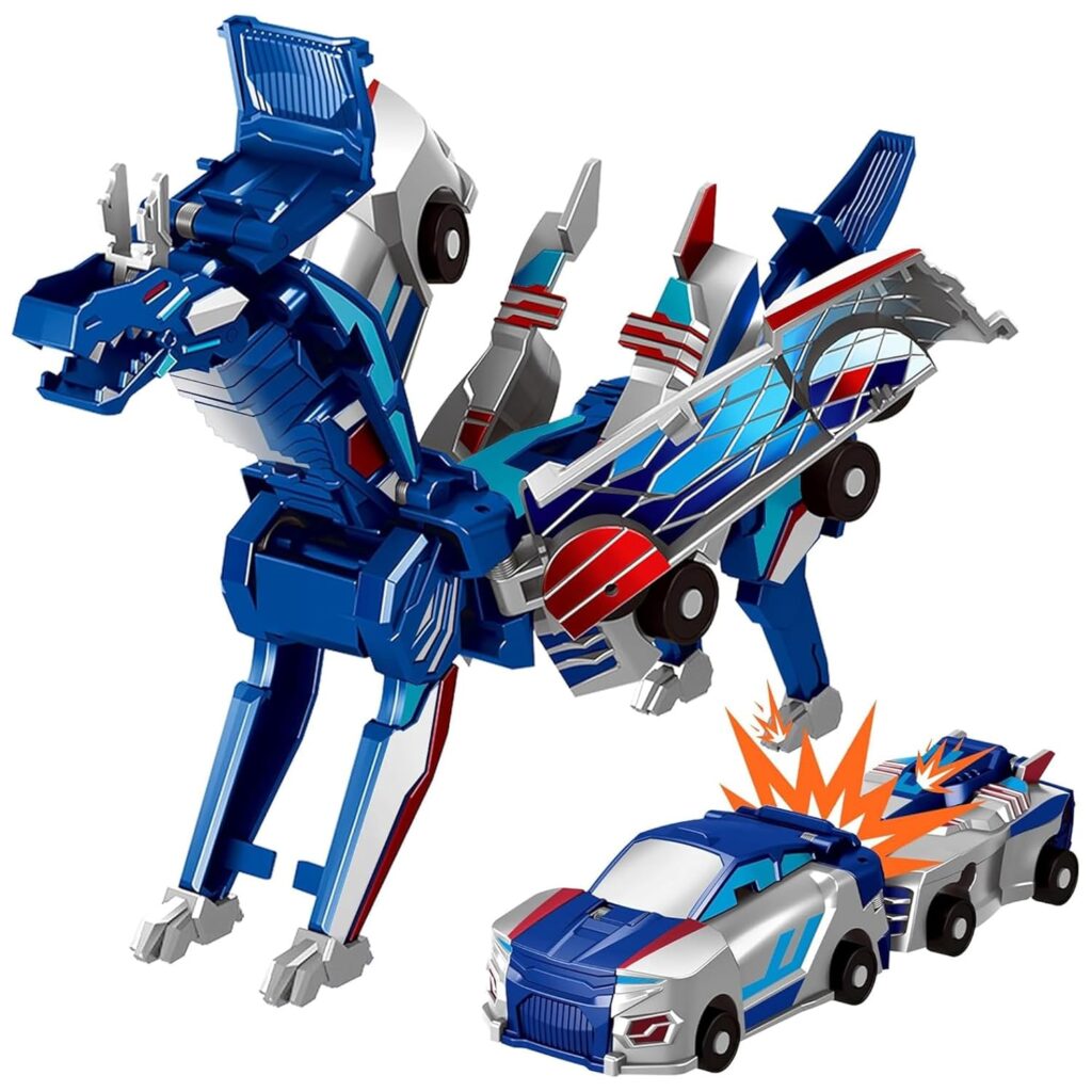 Collision Transforming Dinosaur Car Toy