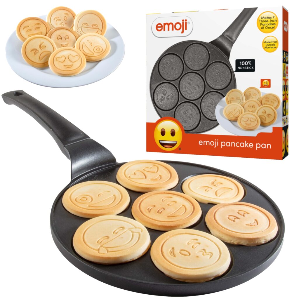 7-Mold Smiley Face Pancake Maker