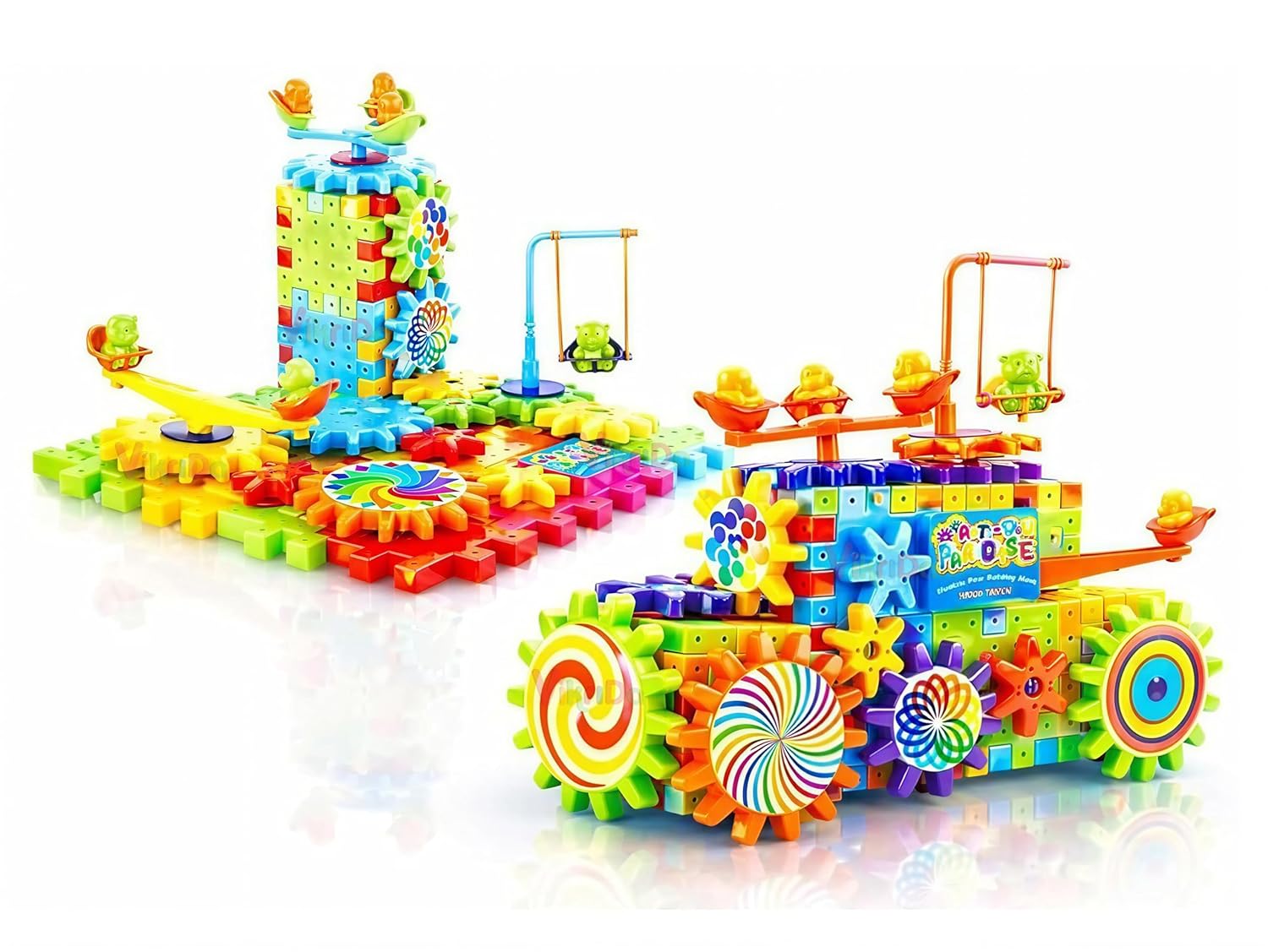 Montessori Creative Gear Set Toy - Prehistoric