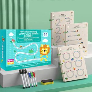 Reusable Pen Tracing Book for Kids