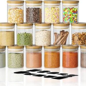 15-Piece Stackable Spice Jars