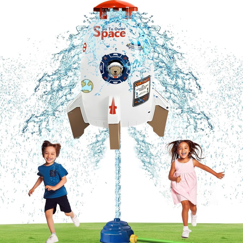 Launcher Rocket Outdoor Water Sprinkler