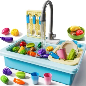 Kids Sink with Running Water Playset